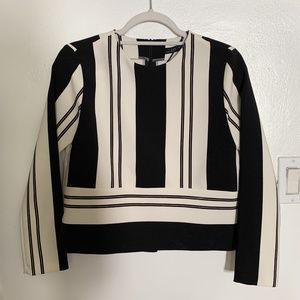 ZARA Stripe Box Top